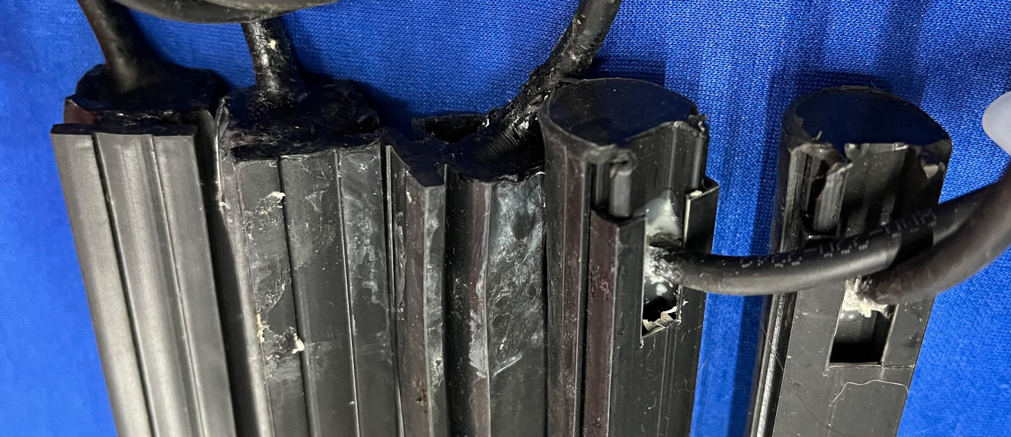 TEILE/REPARATUR MILLER, MENGE 5 - 2' SEITLICHE SICHERHEITSSENSORKANTE &amp; MENGE 4 - HALTERUNGEN