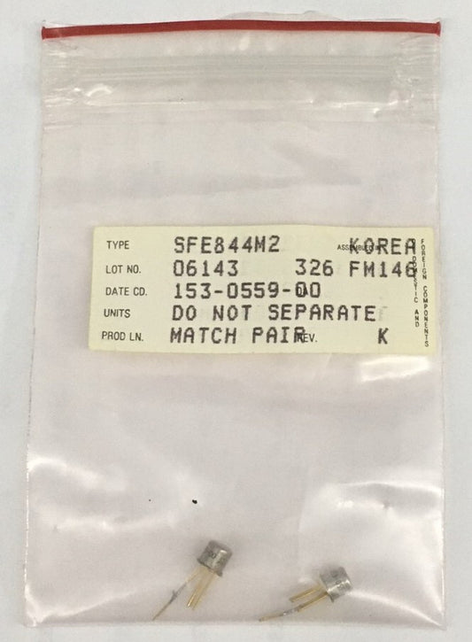 COPPIA ABBINATA DI TRANSISTOR TEKTRONIX 153-0559-00