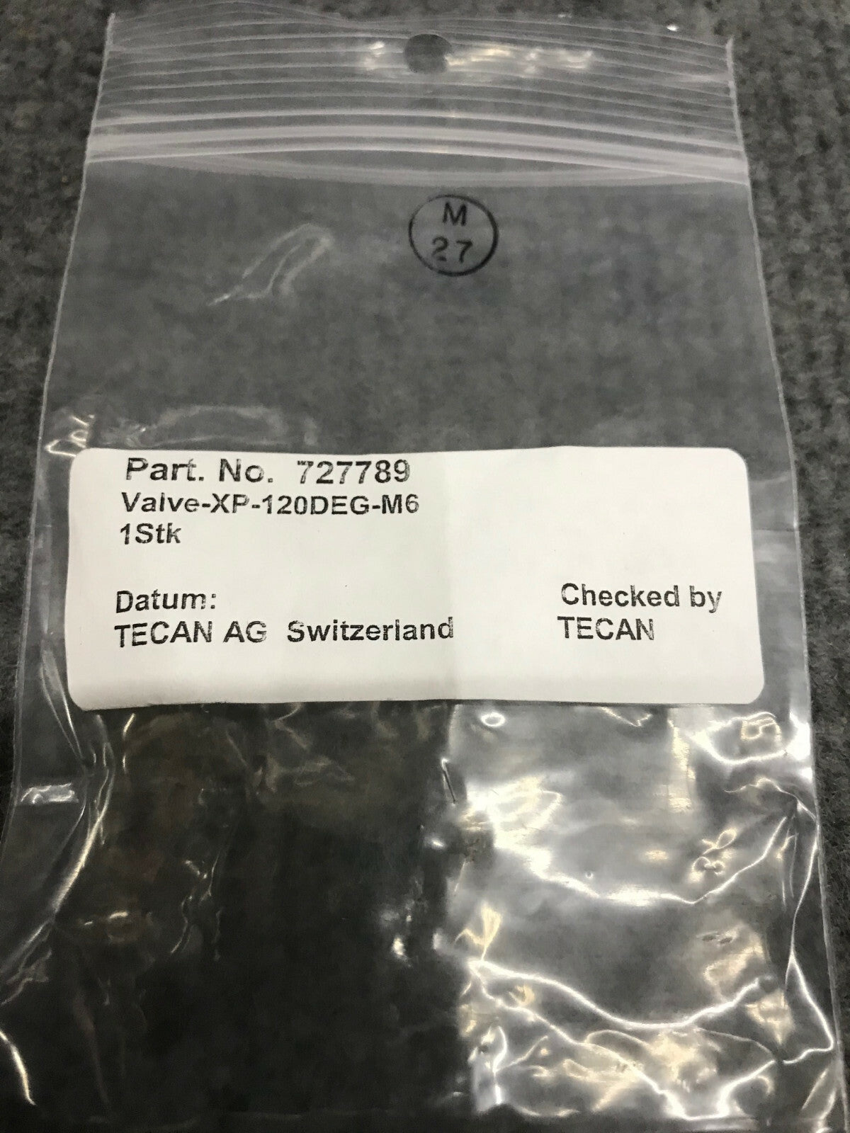 TECAN AG 727789 VANNE-XP-120DEG-M6
