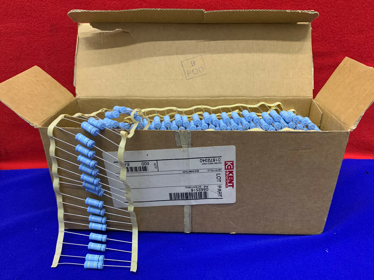 RESISTORI 1W 100K 5% 1 CONFEZIONE QTY CIRCA 400 PHILIPS COMPONENTS VR68 0562516