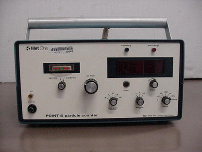FOR PARTS / REPAIR MET ONE POINT 5,SN B1083 PARTICLE COUNTER  PARTS OR REPAIR