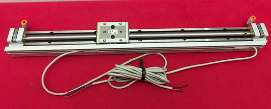 SMC LONG STROKE 300mm AIR PNEUMATIC SLIDE TABLE MXY8-300 w/ QTY 2 SMC D-M9N