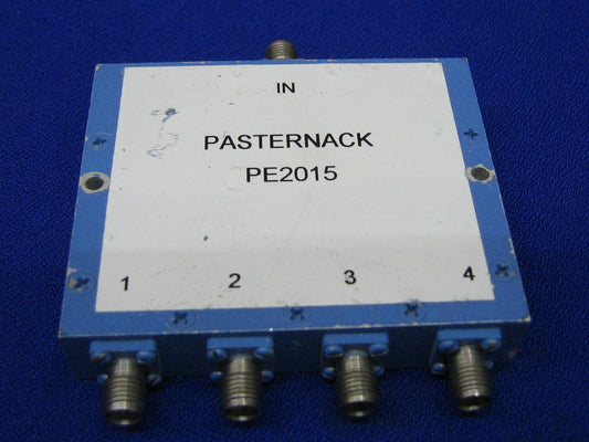 PASTERNACK PE2015 500hm DIVISORE DI POTENZA SMA A 4 VIE DA 2 GHz A 4 GHz 