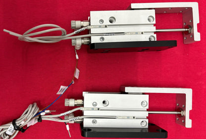 SMC MXH10-40Z 2C8-3NB PRECISION CYLINDER AIR LINEAR SLIDE w/ D-M9PW -1 LOT QTY 2