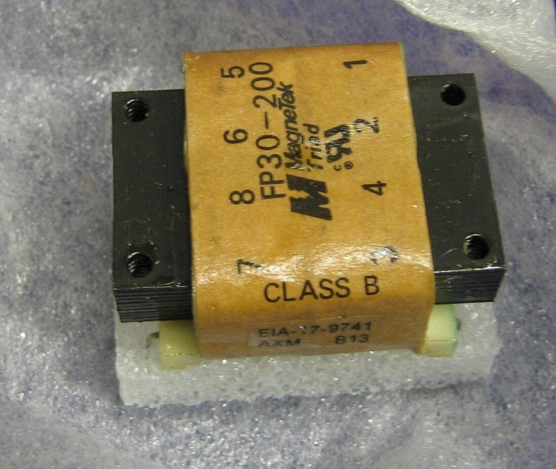 MAGNETEK FP30-200 FLATPACK-LEISTUNGSTRANSFORMATOR PR1 115/230 V 50/60 HZ SEC 30