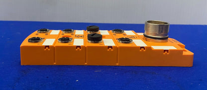 IFM EBC012 SPLITTER BOX/WIRING BLOCK M12 8 CONNECTOR OPENING