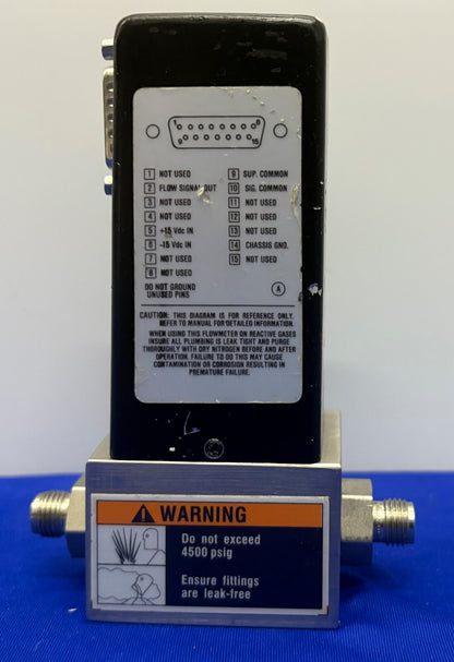 SENSORE DI FLUSSO DI MASSA BROOKS SERIE 5860E - L'ARTICOLO SEMBRA ESSERE STATO RIPARATO