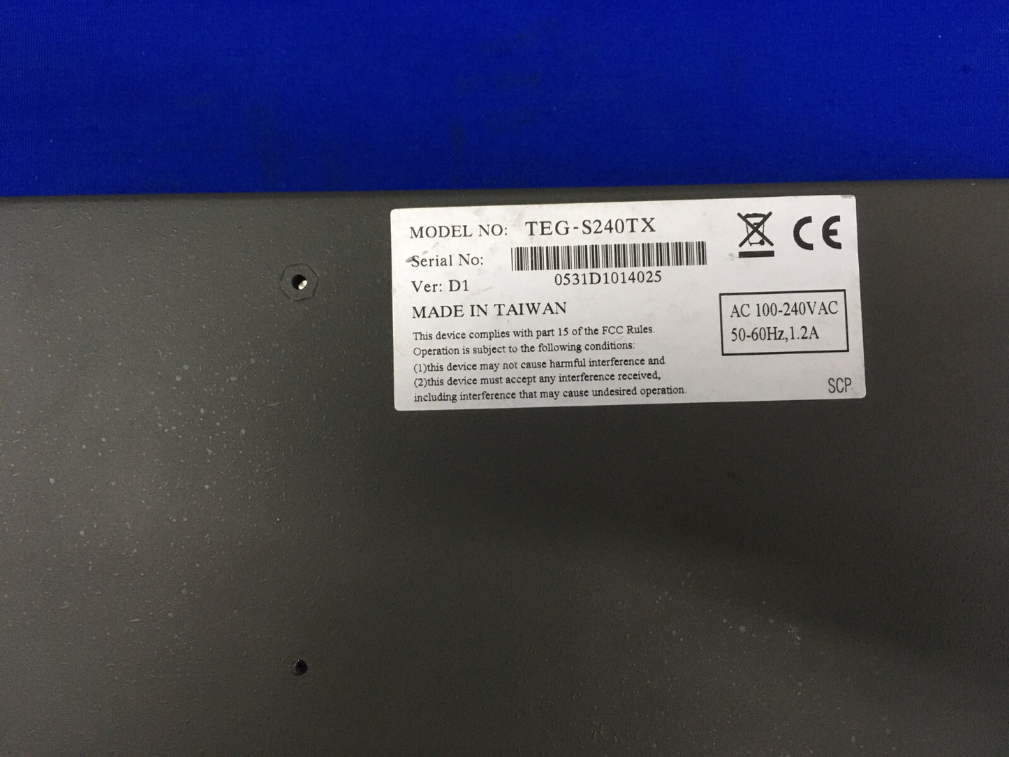TRENDNET TEG-S240TX GIGABIT-SCHAKELAAR