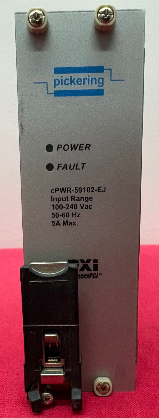 PICKERING cPWR-59102-EJ POWER SUPPLY 175W COMPACTPCI BROKEN TAB