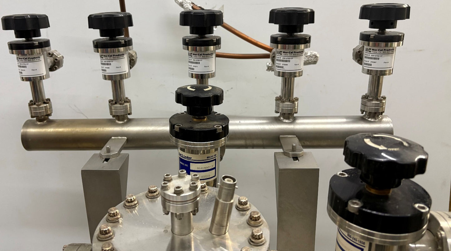 VEECO MS-17-AM LEAK DETECTOR/ 0126-006 READOUT 9 Vacuum Gate Valves PARTS/REPAIR