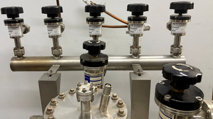 VEECO MS-17-AM LEAK DETECTOR/ 0126-006 READOUT 9 Vacuum Gate Valves PARTS/REPAIR