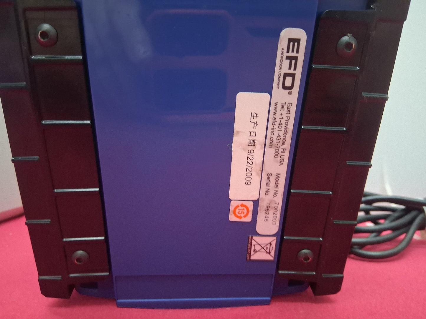NORDSON ULTIMUS ULTRA 2415 7002003 EFD DISPENSER ADHESIVE FLUID DISPENSER TESTED