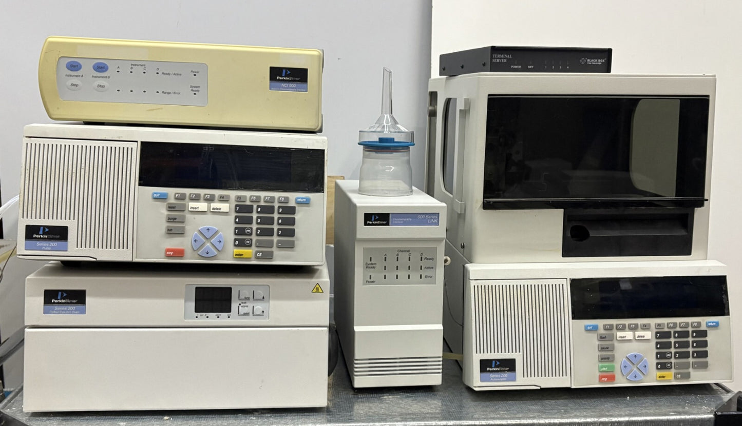 PERKIN ELMER SERIES 200 AUTO SAMPLER N2930100 SEE AD FOR ADD'L ITEMS - FOR PARTS