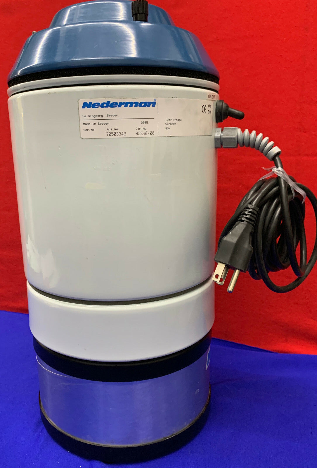 FOR PARTS/REPAIR NEDERMAN BENCH TOP FUME FILTRATION / EXTRACTOR CX 5500