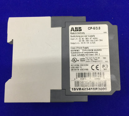 ABB CP-5/3.0 1SVR423418R3000 SWITCHING POWER SUPPLY