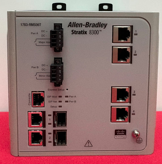 Allen-Bradley AB 1783-RMS06T PN-50259 STRATIX 8300™ ETHERNET SWITCH