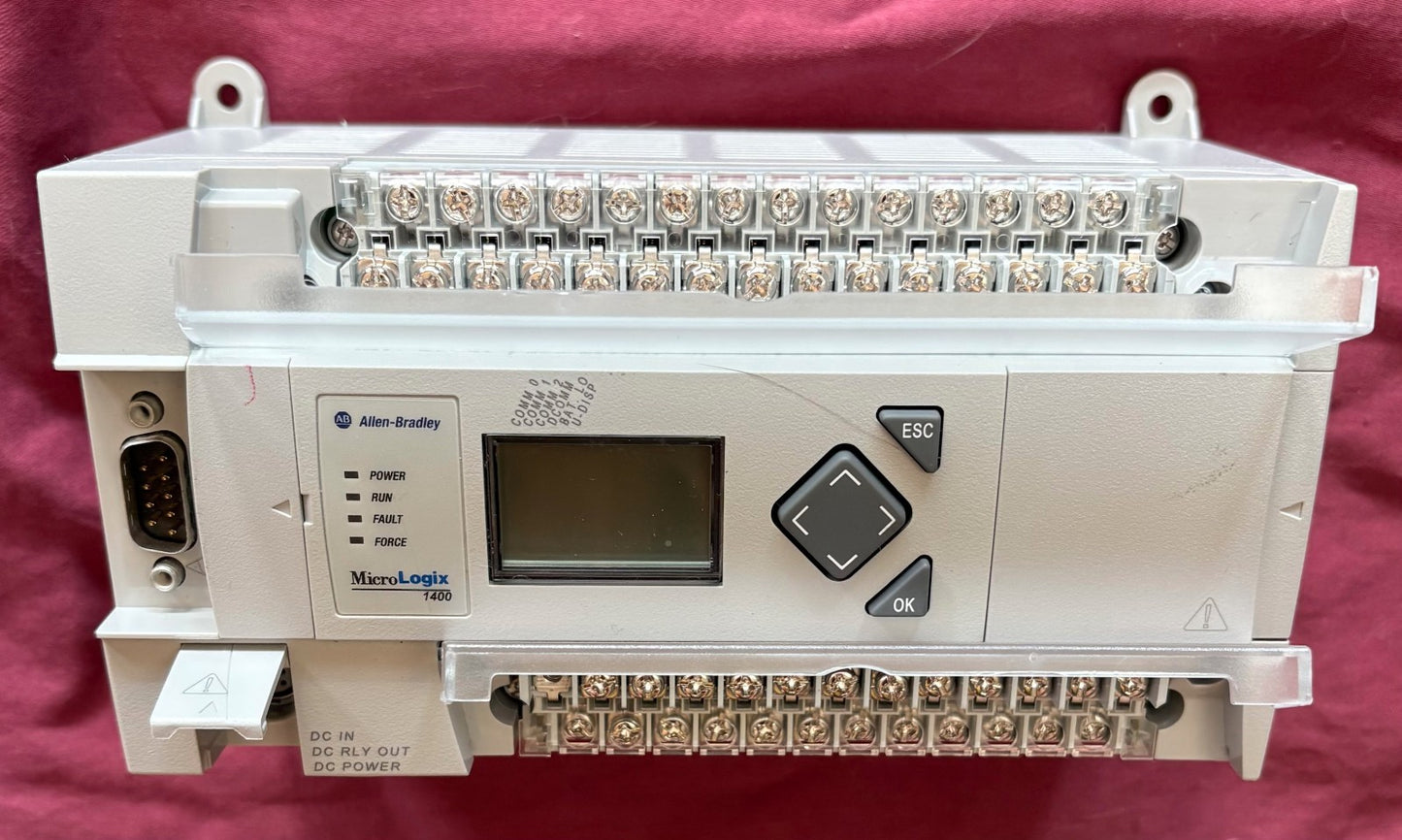 Allen Bradley AB 1766-L32BXB SER B MICROLOGIX 1400 32 PT CONTROLLER PN-70595