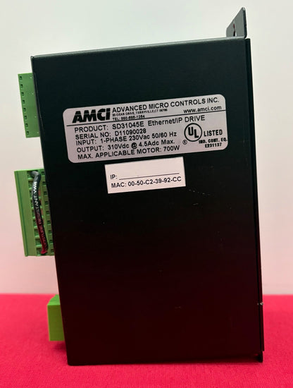 AMCI ADVANCED MICRO CONTROL ETHERNET IP DRIVE SD31045E