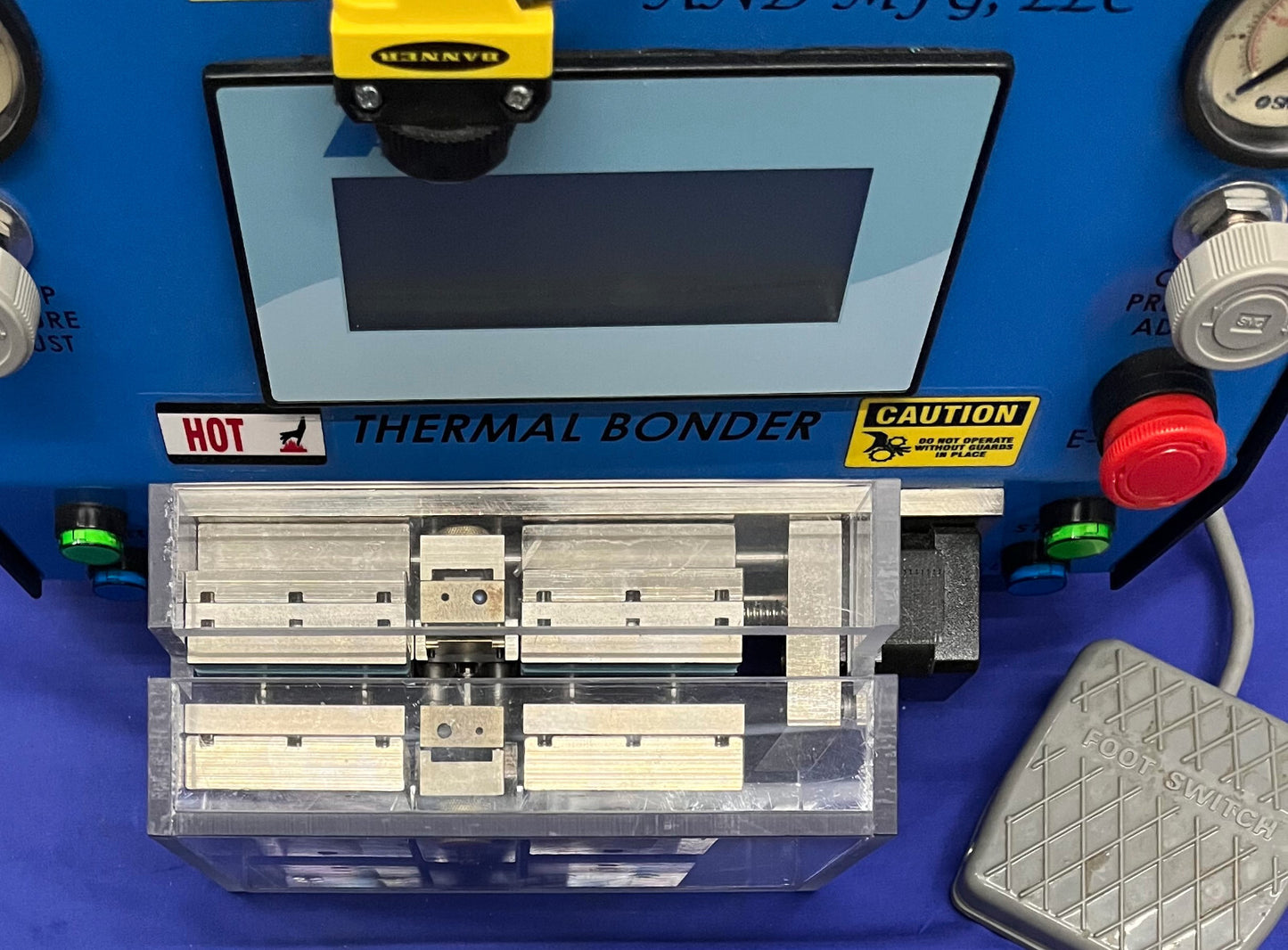 UNIÓN DE CATÉTER TÉRMICO DE DISEÑO ASTUTO UNIÓN DE DOBLE ABRAZADERA DE Matrices Divididas 110/120 V CA
