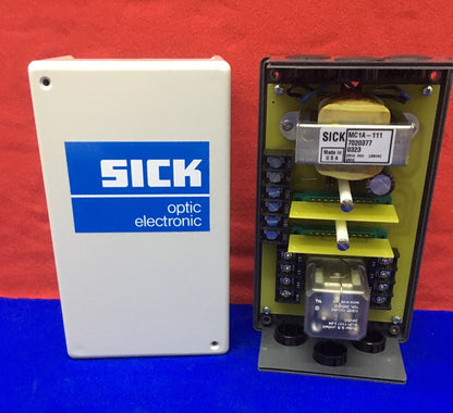 SICK OPTIC ELEKTRONISCHES STROMVERSORGUNGSGERÄT MC1A-111 / MC1A111