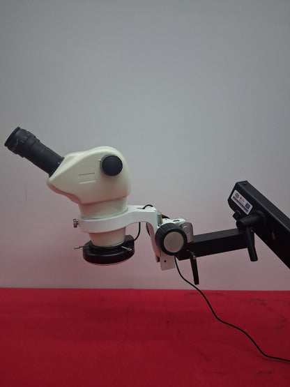 USED MMBT Unit 4 Articulating Arm LED Stereo Microscope 8-50x Magnificaiton