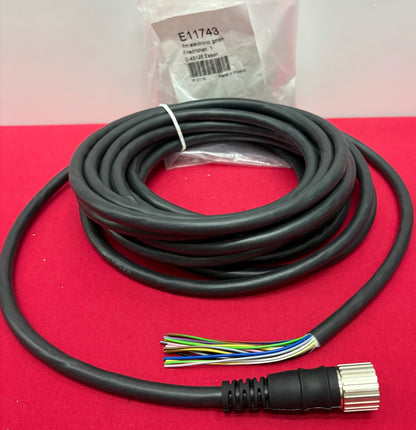 IFM E11743 CONNECTION CABLE 1Xm23 STRAIGHT SOCKET ADOGK190MSS0010H19