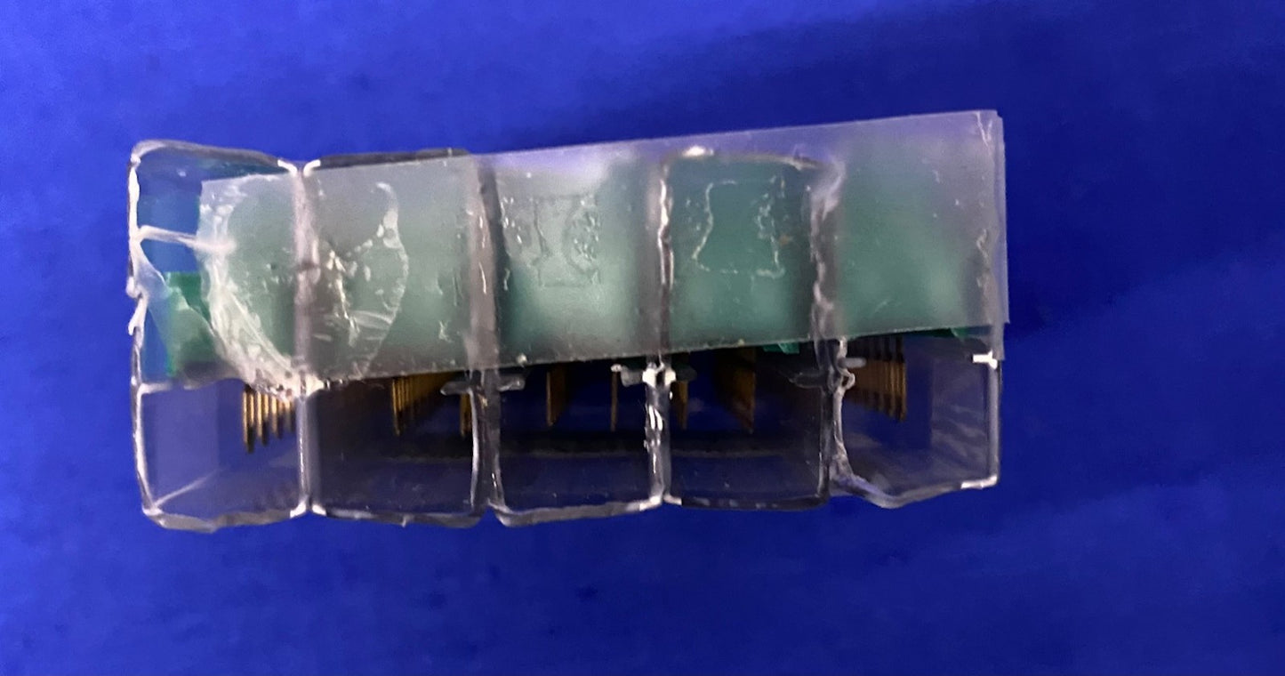 CINCH 50-20A-30 / 5020A30 CONN EDGE DUAL FEMALE 0.156 10 POSITIONS - 1 LOT QTY 5