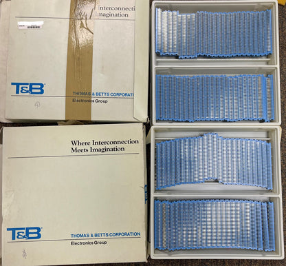 THOMAS &amp; BETTS T&amp;B® ANSLETY® CONNECTOREN 609-6407 - 1 VERPAKKING 50 &amp; 1 VERPAKKING 48 