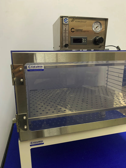 CLEATECH HUMODULE DESSICATEUR D'HUMIDITÉ À CONTRÔLE AUTOMATIQUE DE PURGE AVEC ARMOIRE/SUPPORT