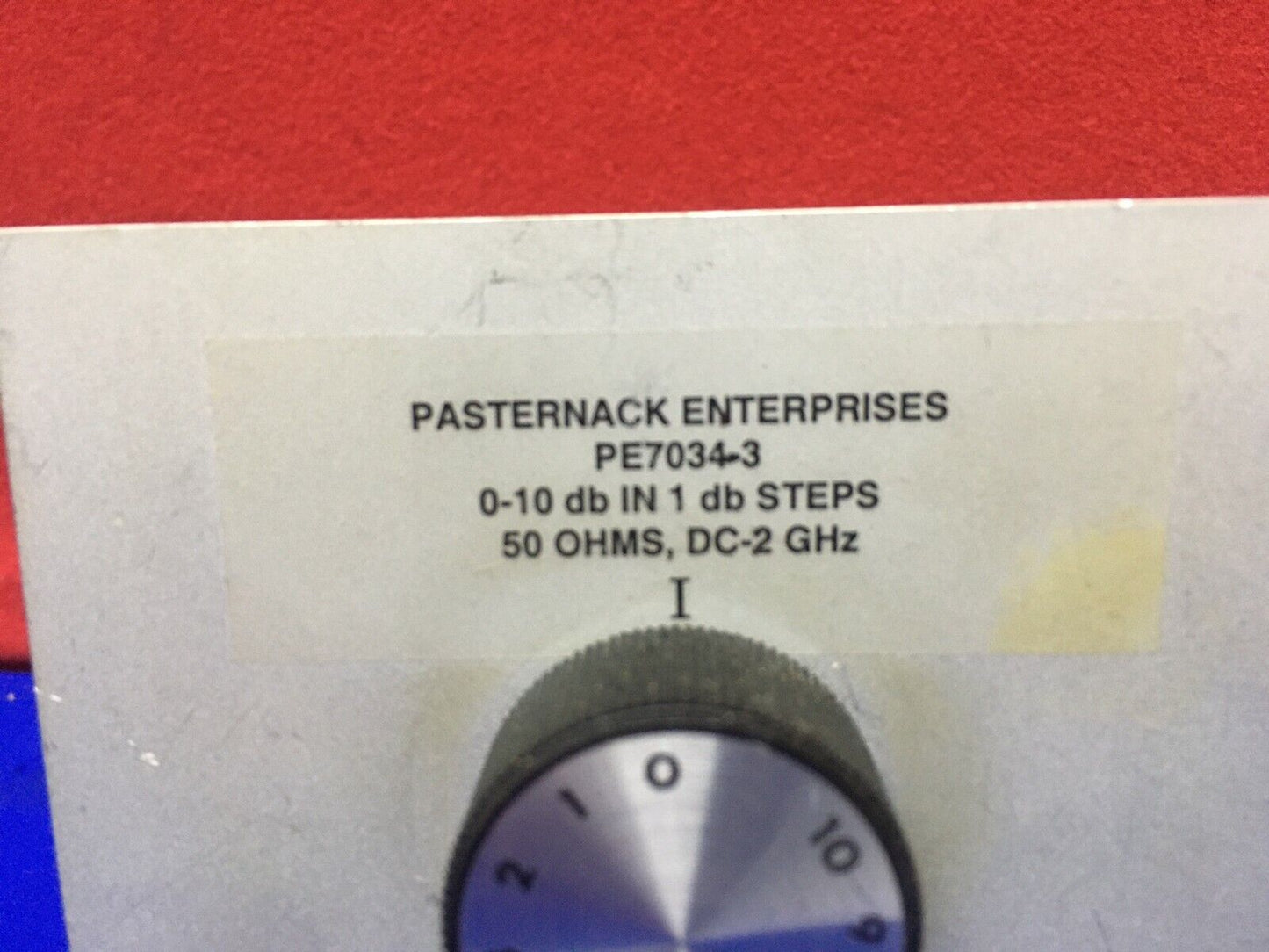 ATENUADOR DE PASOS ROTATIVO PE7034-3 DE PASTERNACK ENTERPRISES 