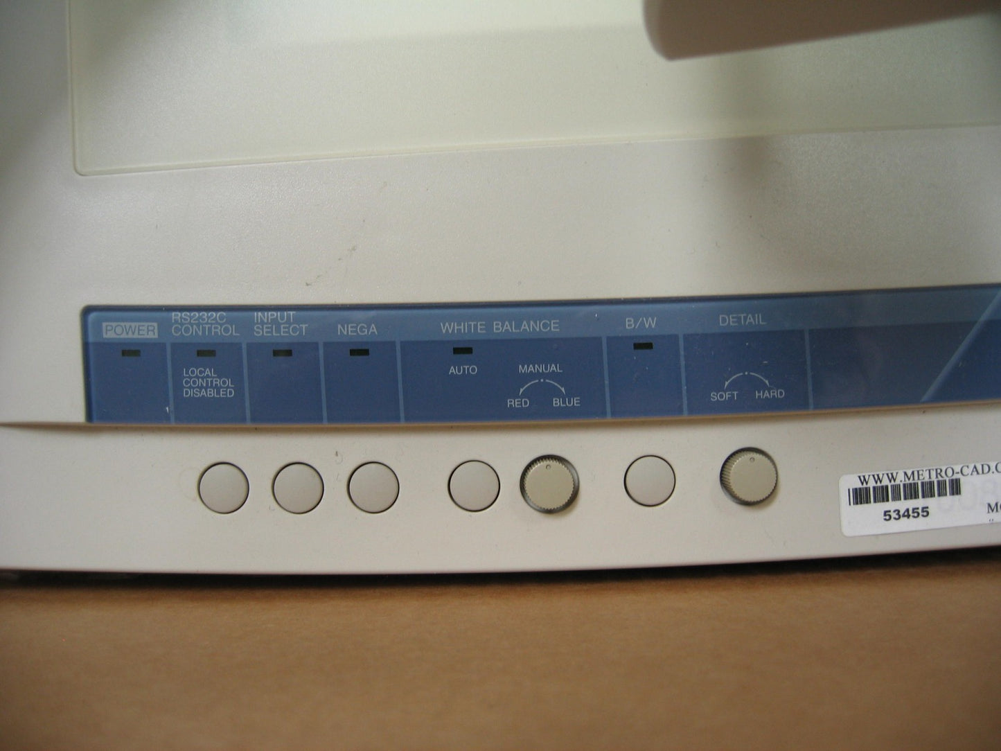 CANON RE-350 VIDEO VISUALIZER DOCUMENT CAMERA PRESENTER 115VAC 50/60HZ