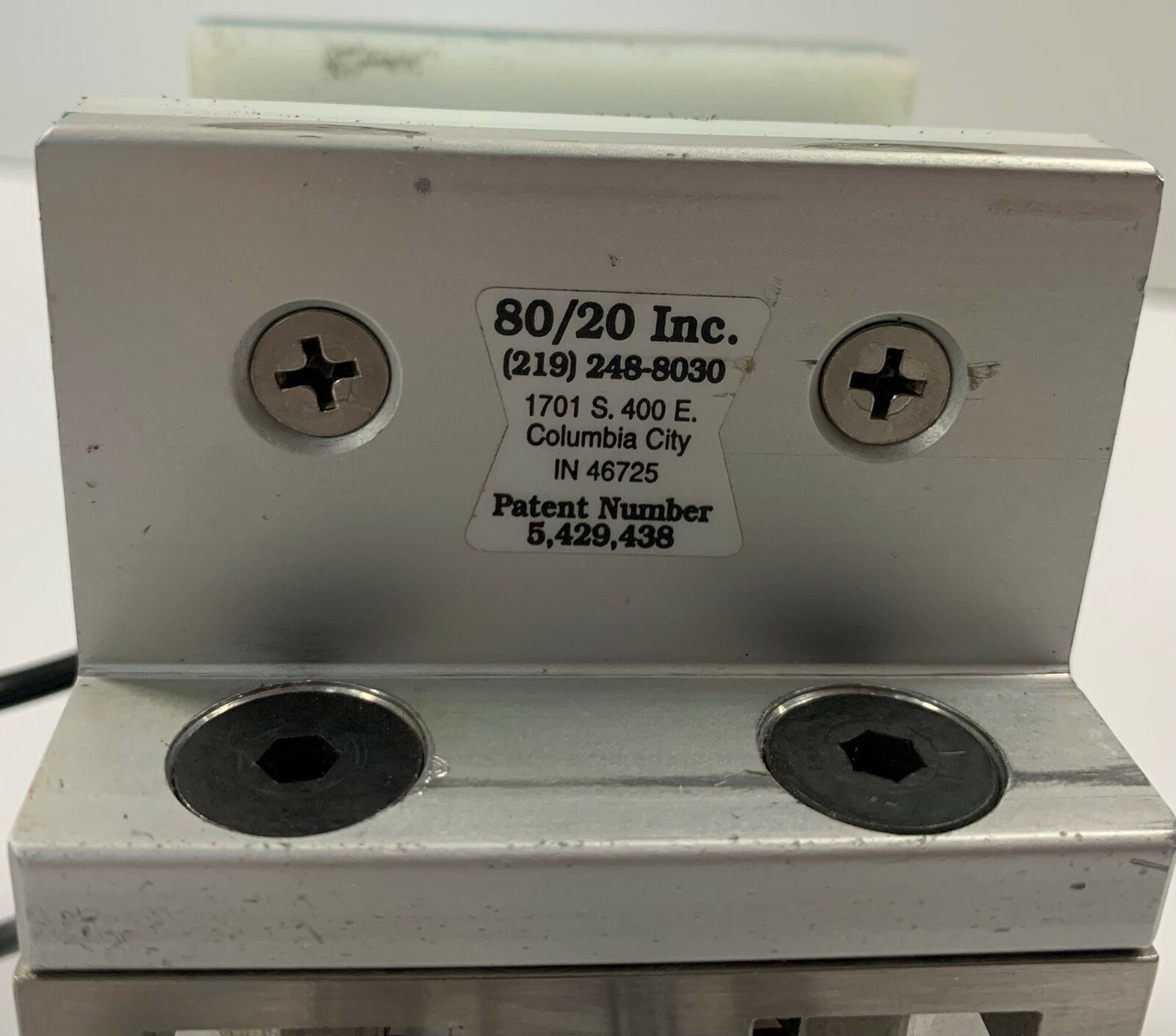 Norgren Kolbenstangenloser Zylinder 25MM Führung C/46125/M/8 &amp; 80/20 Führungshalterung