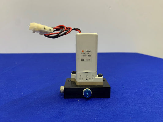 SMC LVM215-5B-X22 SOLENOID VALVE