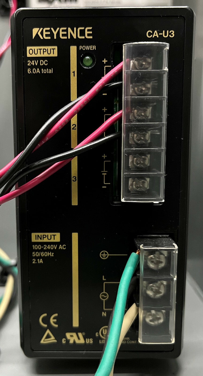 Boîtier Keyence avec écran LCD couleur CA-MP81 CV-3502 CA-U3