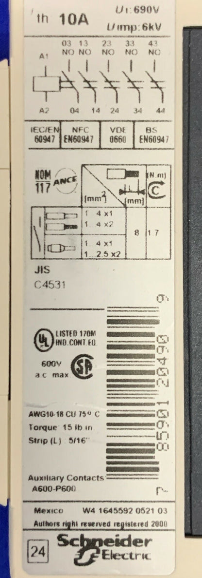 Lot von 2 Schneider Square D Telemecanique CAD50G7 Steuerrelais