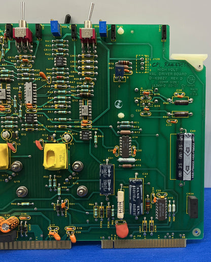 VARIAN 高電圧 VAL. ドライバーボード D-K9827 REV. D COMP. サイド UL94V-0 D-9828 RevM