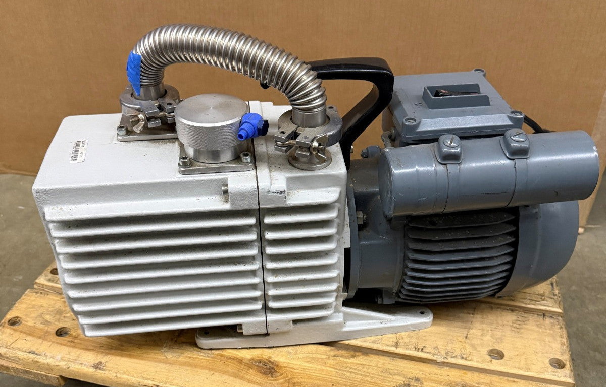 LEYBOLD-HERAEUS TRIVAC DBA VACUUM PUMP D8A 220 VAC 50 PARTS REPAIR