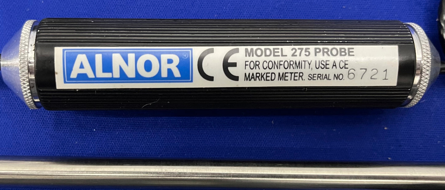 ALNOR APM360 MULTIFUNCTIONELE METER MET 275 SONDE - GEEN PRINTER - VOOR ONDERDELEN/REPARATIE 