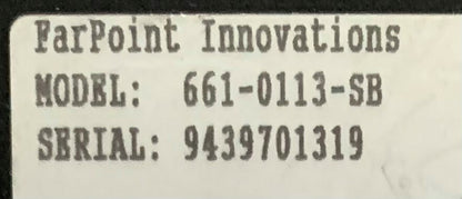 FARPOINT PPT STROBE LIGHT 661-0113-SB  w/ CONTROL POWER SUPPLY  661-0114