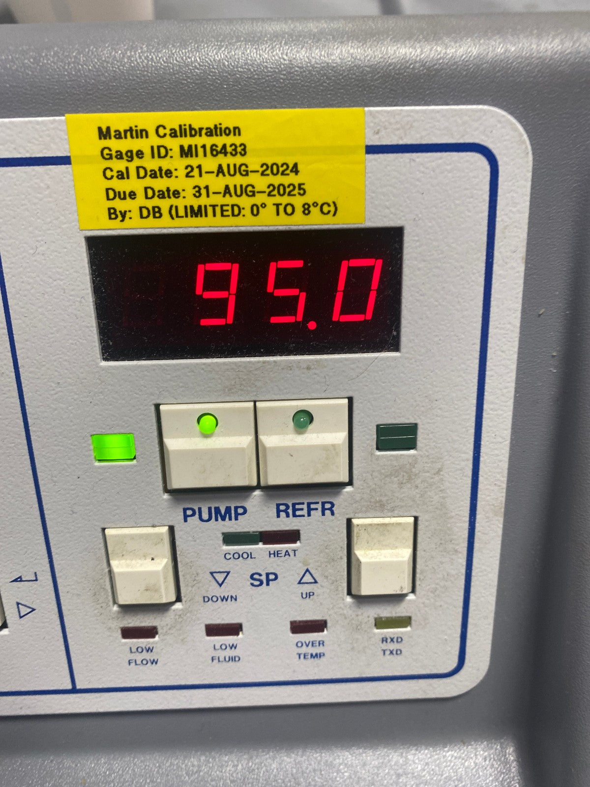 SP Scientific RC211B0-HT RECIRCULATING CHILLER 2018 W/Tank  FTS RC211 -65+95