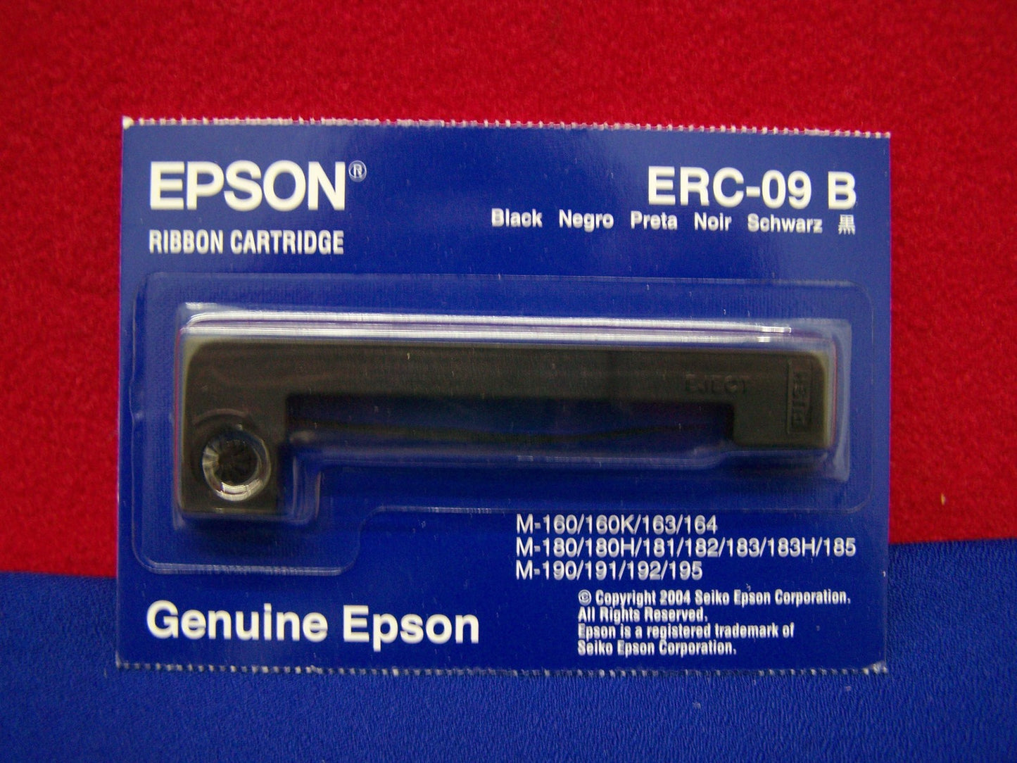 EPSON ERC-09 B ZWARTE LINT CARTRIDGE, NIEUW IN ORIGINELE VERPAKKING