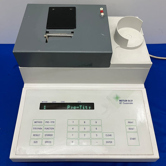 METTLER TOLEDO DL 37 RÉCIPIENT DE TRITATION DL37 ARTICLE MANQUANT POUR PIÈCES/RÉPARATION