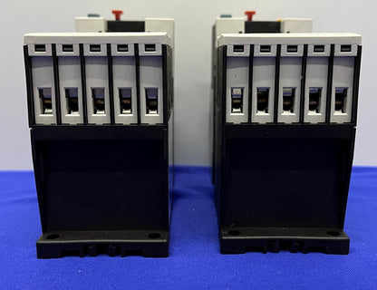 CONTATTORE EATON MOELLER DILM9-10 E RELÈ DI PROTEZIONE DA SOVRACCARICO MOTORE ZB12-1 QTY 2