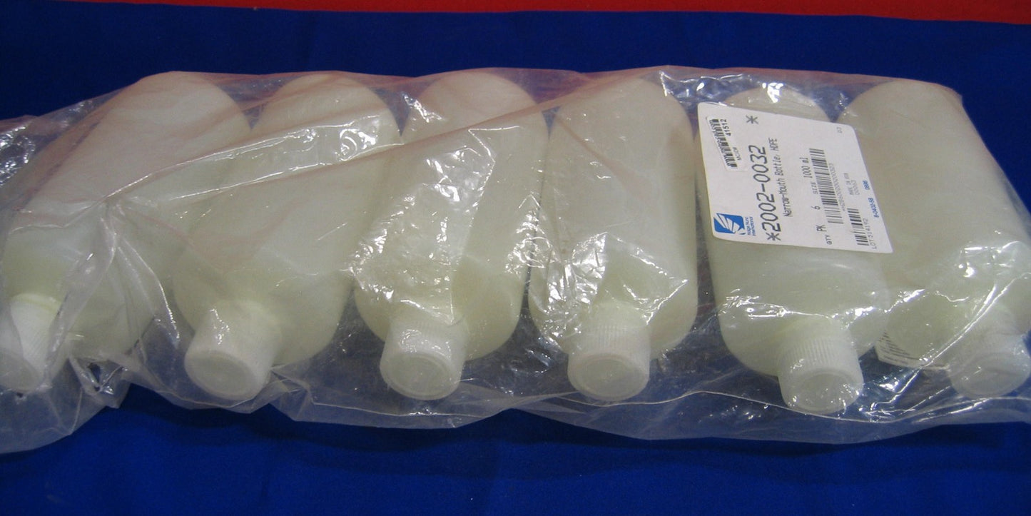 NALGE NUNC 2002-0032 BOTTIGLIE A BOCCA STRETTA DA 100 ML "IN VENDITA COME 1 LOTTO DA 6"