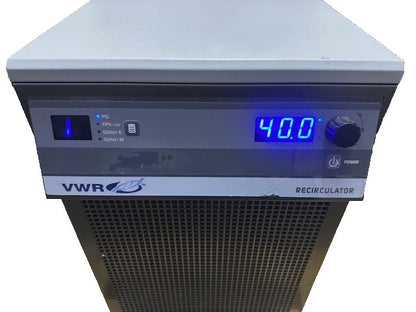 VWR 1179PD RECIRCULATOR CHILLER 13271-220 WORKS GOES FROM -10°C TO 40°C