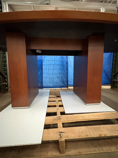 Conference room table or dinning room table. 7’ x 42” (28 1/2" on curved end)