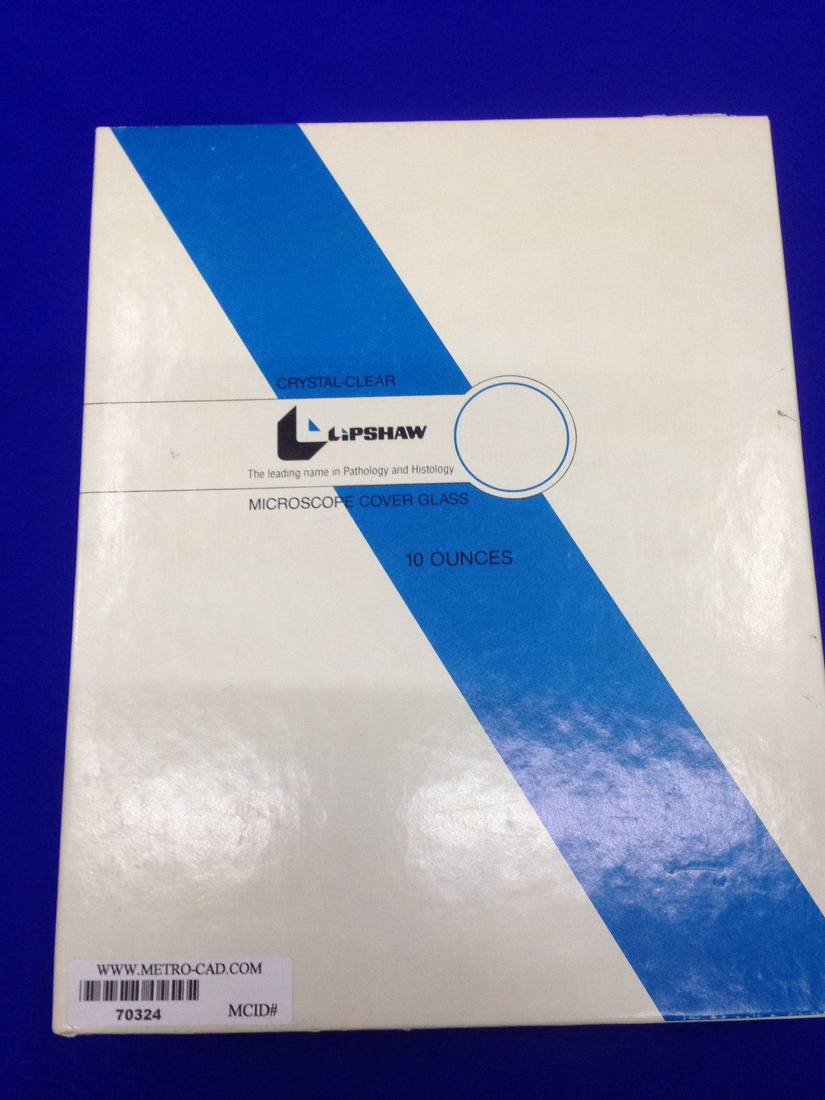 LIPSHAW 122450 CRYSTAL CLEAR MICROSCOPE COVER GLASS SLIDES 1-2450 24 X 50-1