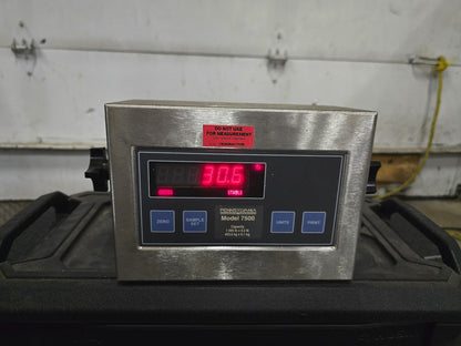 PENNSLVANIA 7500 1000 LB CAPACITY X 0.2 LB 453.6 KG X 0.1 KG 4'X4' PALLET SCALE