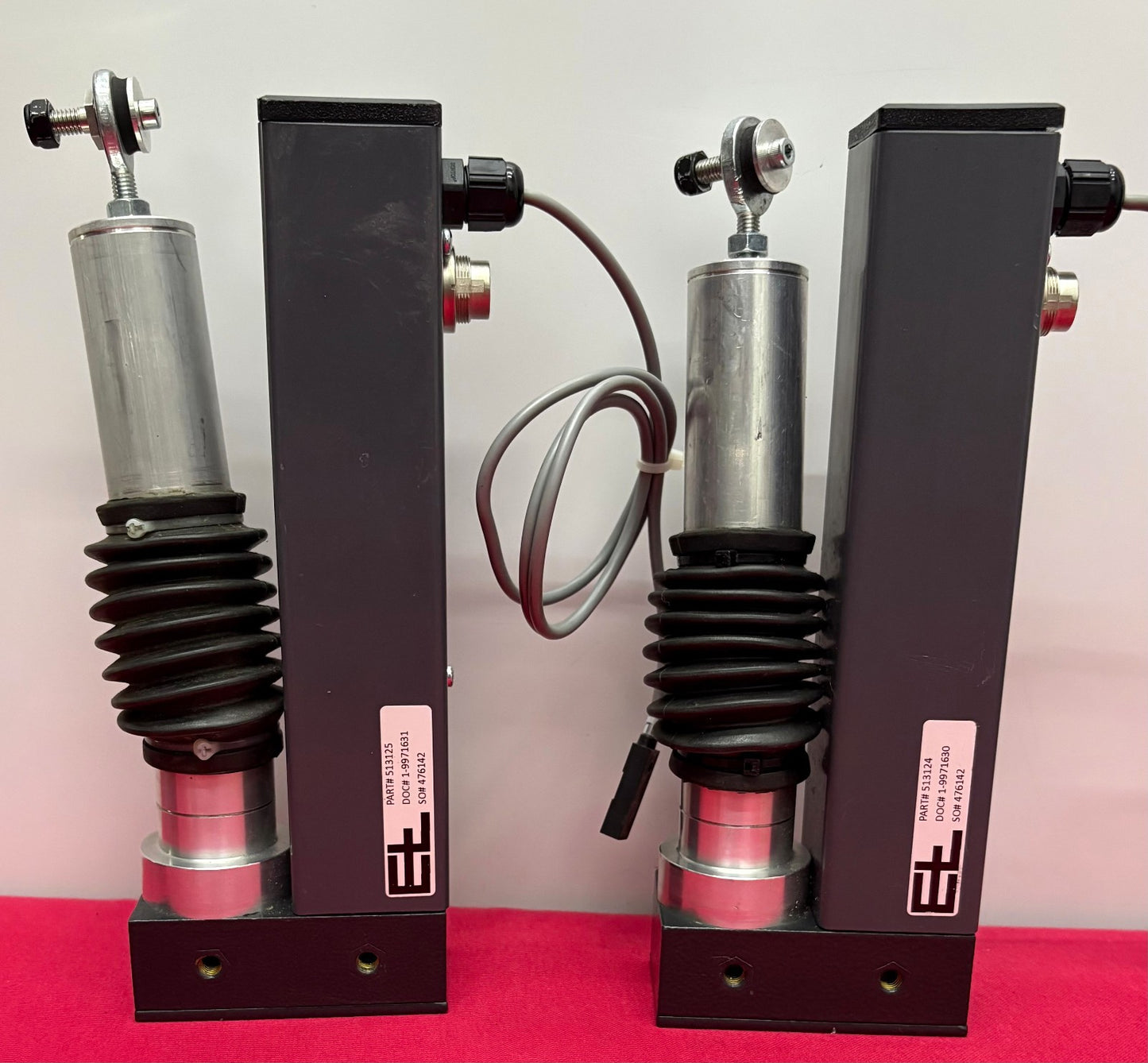 ERHARDT + LEIMER AG-4081 LINEAR ACTUATOR PN 513125 - 1 LOT QTY 2