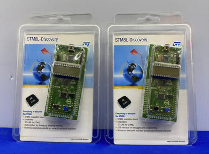 STMICROELECTRONICS STM8L-DISCOVERY 15X EVALUATION BOARD - 1 LOT QTY 2